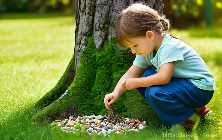 유아기 창의적 활동 계획 - **Prompt:** A group of diverse young children, aged 5-8, are joyfully engaged in creative play in a ...