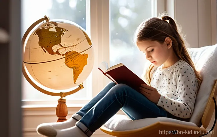 부모와 함께하는 홈스쿨링 - **Prompt:** "A brightly lit, cozy home learning space. An 11-year-old girl, dressed in a comfortable...