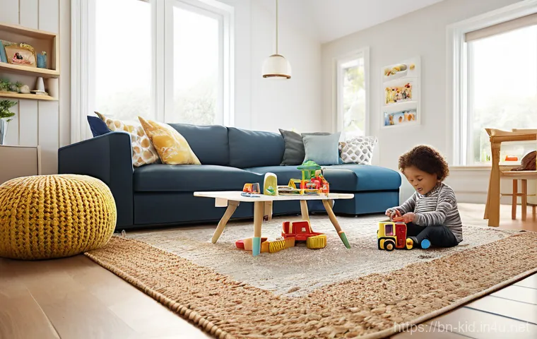 놀이 중재 방법 - **Child Expressing Emotions Through Play Therapy:** A gentle and safe indoor setting, depicting a ch...